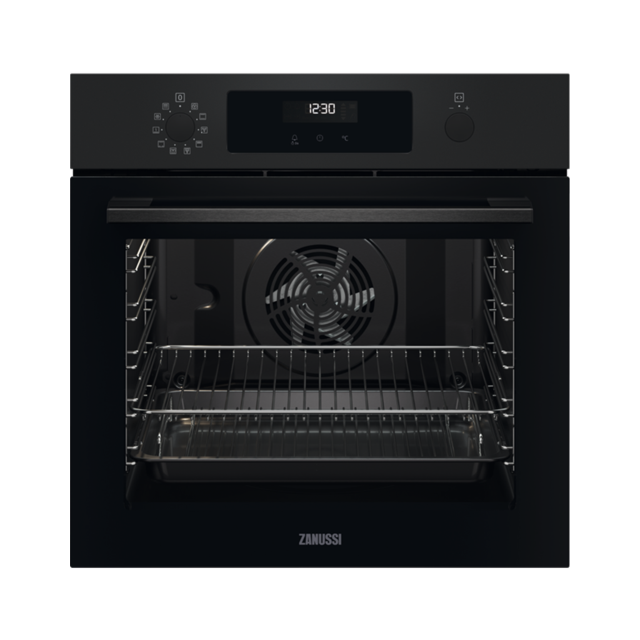Zanussi Zopnx6k2 - Single Fan Oven - Pyrolytic - H58.9 W59.4 D56.8