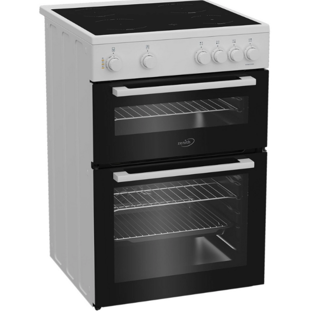 Zenith ZET605W 60Cm Electric Cooker With Ceramic Hob