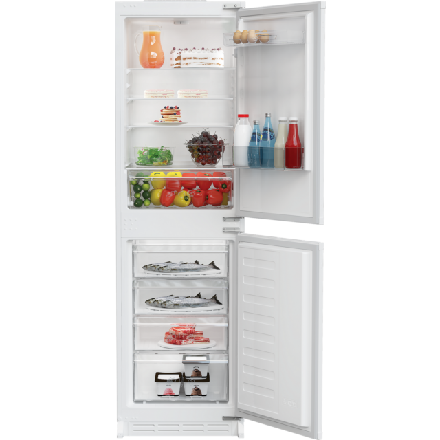 Zenith ZICSD455 Integrated 50/50 Manual Defrost Fridge Freezer - E Energy Rated