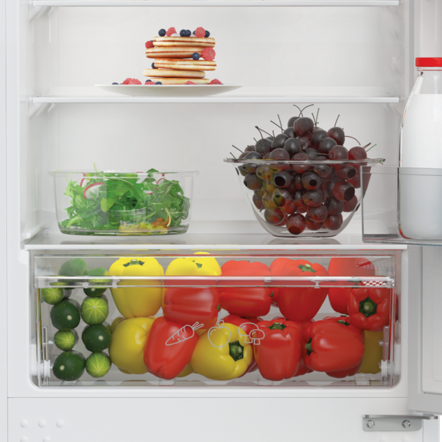 Zenith ZICSD455 Integrated 50/50 Manual Defrost Fridge Freezer - E Energy Rated