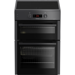 Blomberg HIN651N 60Cm Double Oven Electric Induction Cooker - Ceramic - Top 36L Main 69L