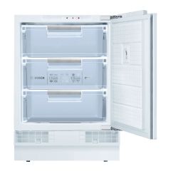Bosch Gud15aff0g Serie 6 - Built Under Static Freezer - 106L - F Energy Rated - H82 W59.8 D54.8