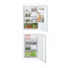 Bosch KIN85NSE0G Series 2 50/50 Built-In Frost Free Fridge Freezer - Sliding Hinge - E Energy Rated