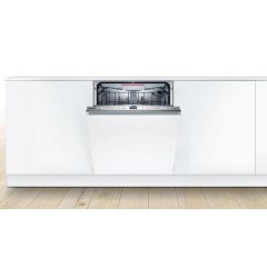 Bosch SMD6ZCX60G Series 6 Integrated Full Size Dishwasher - Top Rack - 13 Place Settings - C Energy 