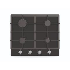 Cata UBGOG601BK 4 Burner Gas On Glass - H7.2 W59 D52