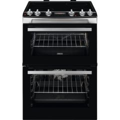 Zanussi ZCV66078XA Zcv66078xa 60Cm Double Oven Electric Cooker
A Energy Rated, Main Oven 77 Litre Ca